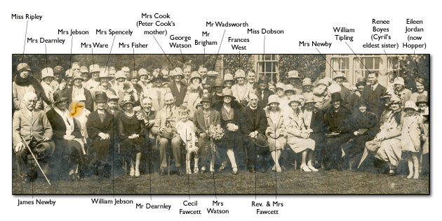 Garden Party group, 1928