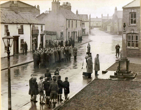 Remembrance day parade pocklington