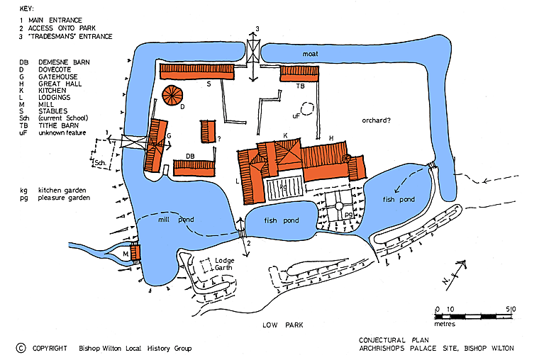 Plan of the Palace Site